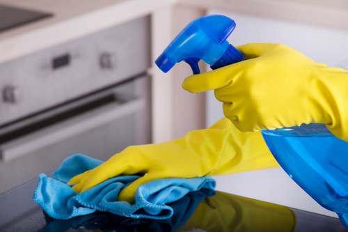Professional deep cleaning for Stockwell flats including surfaces, appliances, and floors