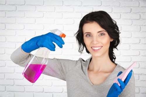 Sustainable cleaning operation supporting recycling and reuse in Stockwell