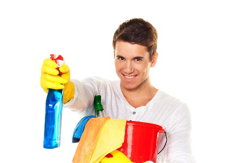 Kitchen and bathroom cleaning for a local Stockwell property